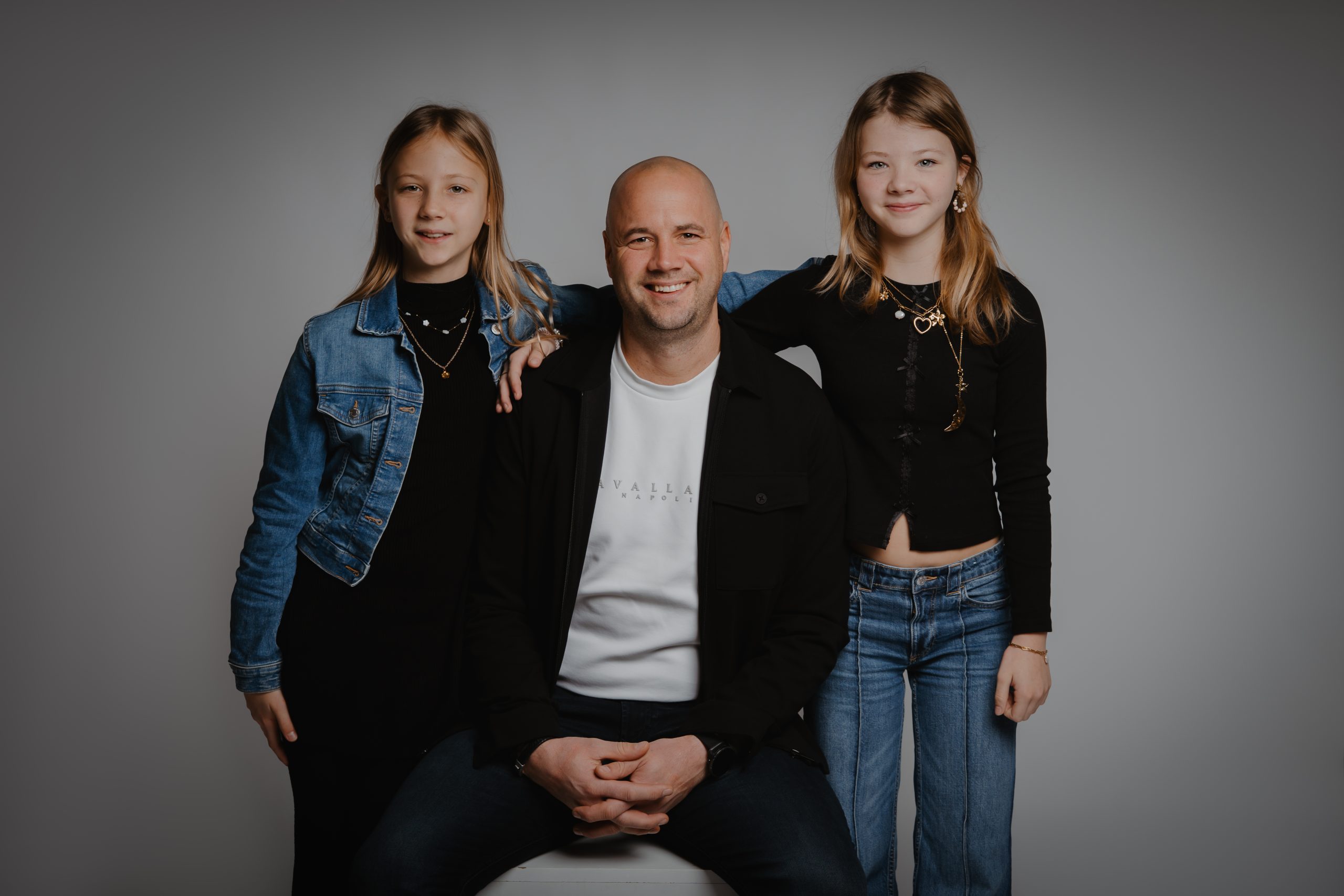 Fotoshoot vader en dochter